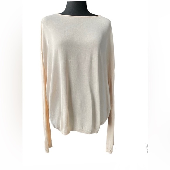 Zara Sweaters - Zara Women's Muted Pink Sweater Scoop Neck Size S